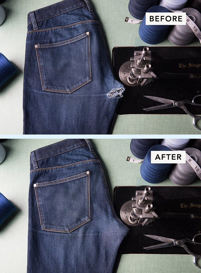 Denim Reweaving Service